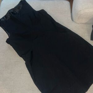 THEORY WORK DRESS size 6. Black tank dress with pockets
